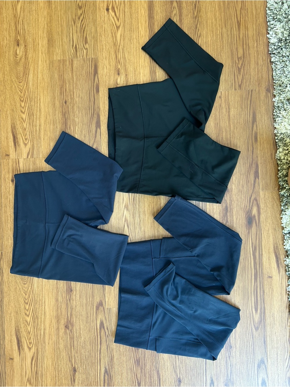 BUNDLE of 3 Pairs of Athleta Capri Athletic Leggings size Medium